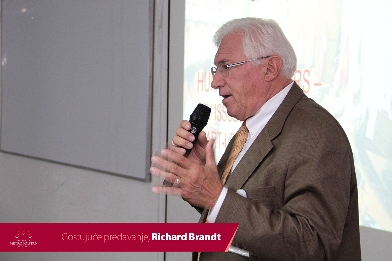 Održano predavanje gospodina Richarda Brandta na Univerzitetu Metropolitan