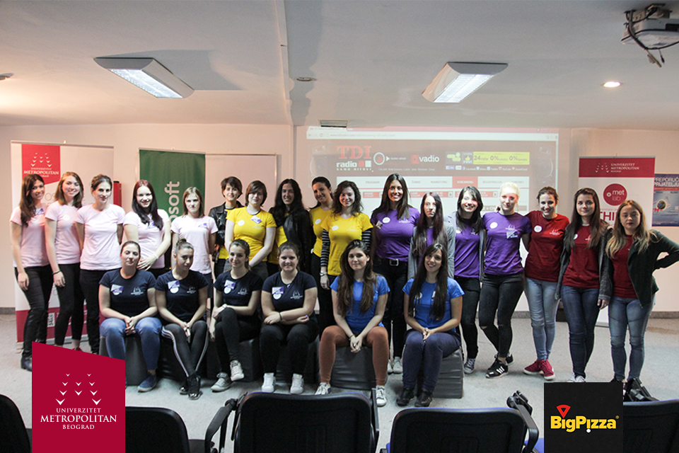 Na Univerzitetu Metropolitan održano prvo u Srbiji GIRLS HACKATHON takmičenje