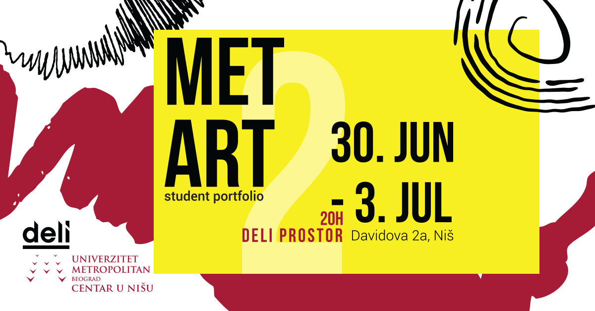 Godišnja izložba radova studenta u Nišu – MET ART student portfolio