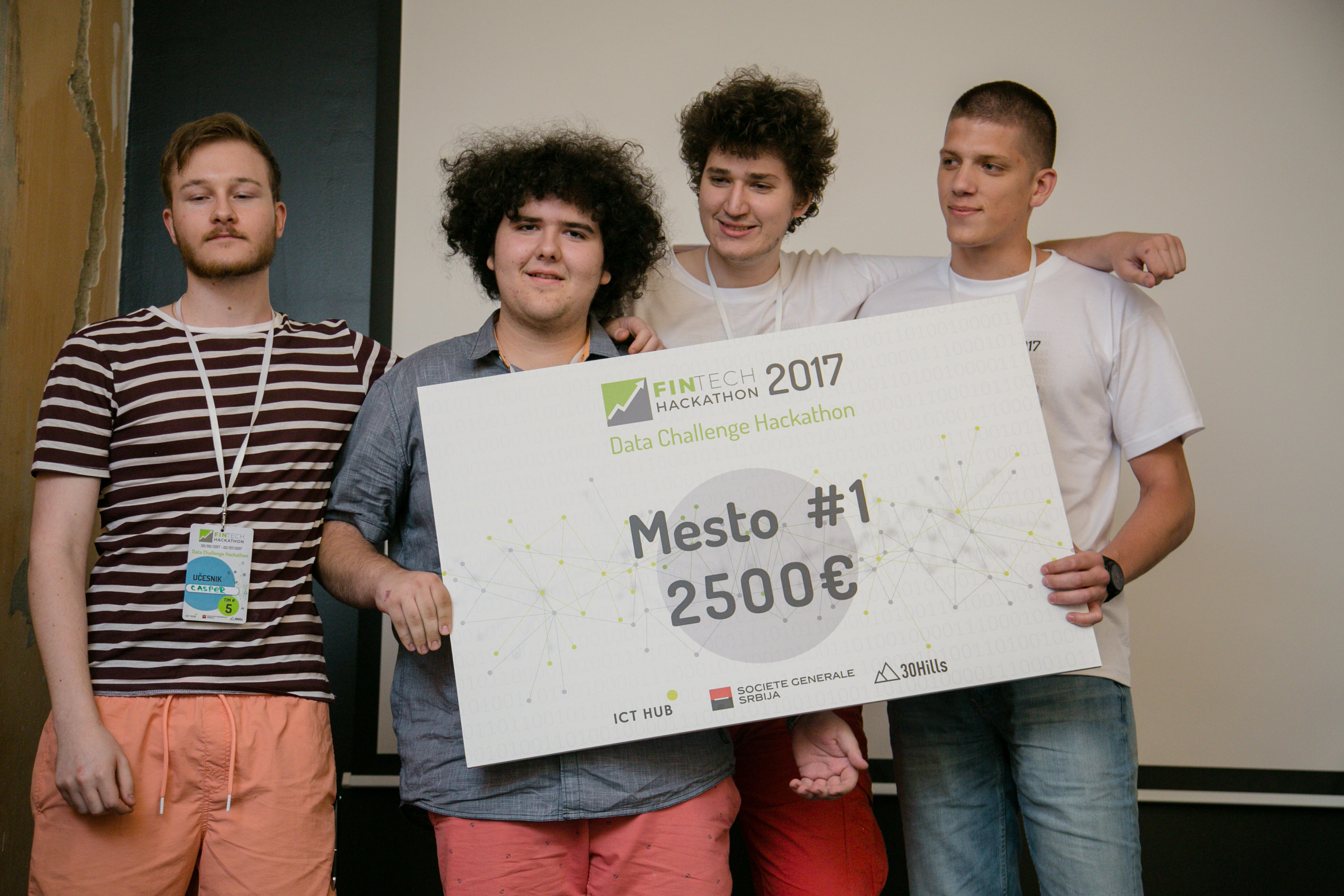 Studenti Univerziteta Metropolitan su pobednici drugog Fintech Hackathona