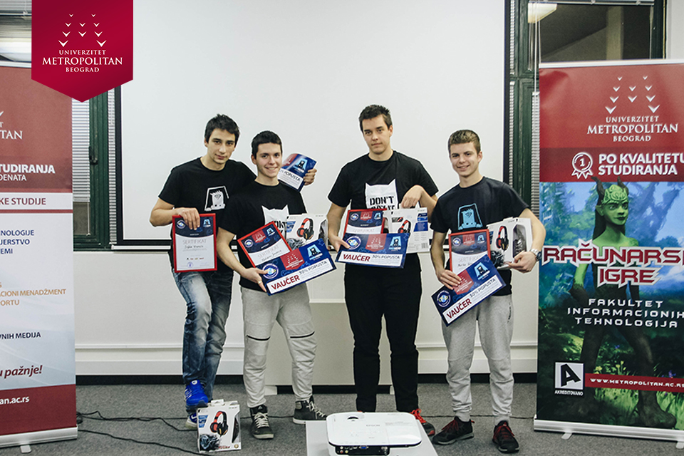 Jammeri u trci za najbolju video igru na Univerzitetu Metropolitan u Nišu