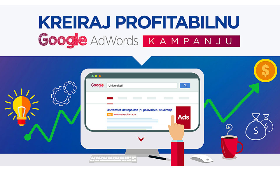 Naučite uspešno i profitabilno da kreirate Google AdWords kampanje