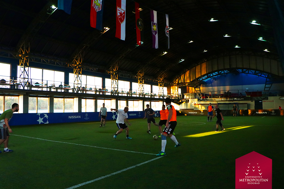 Održana revijalna fudbalska utakmica – Univerzitet Metropolitan vs. Met Lab
