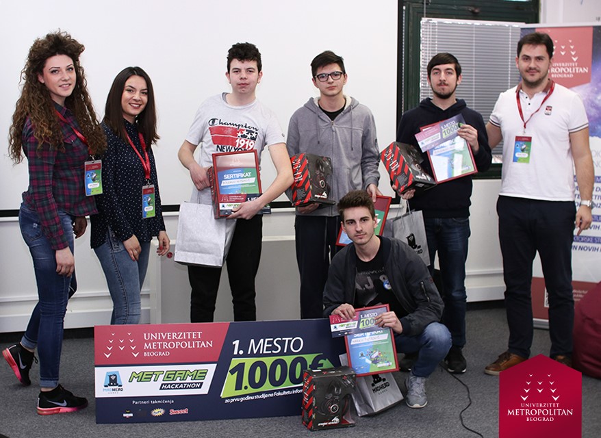 Gejmerski tim Magma pobednik i na MET Game Hackathon takmičenju u Nišu