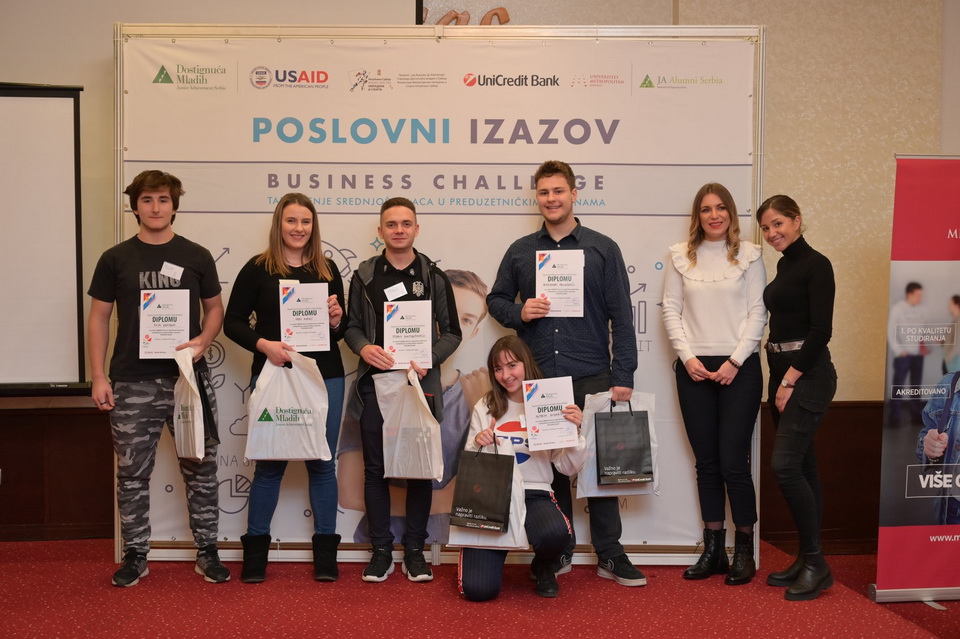 Poslovni izazov Vojvodine 2019. i drugo mesto za tim stipendistkinje FAM-a Sare Broćić
