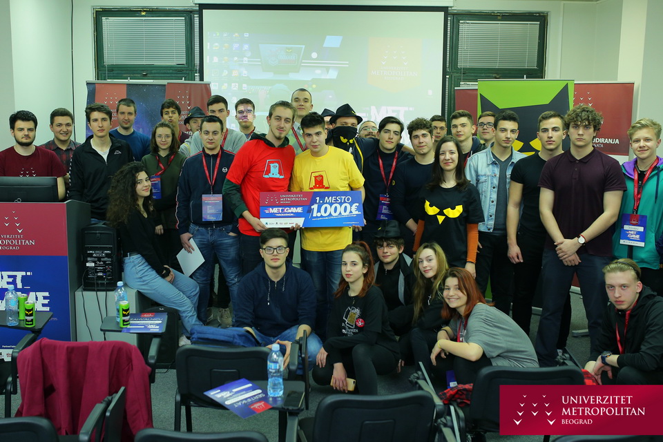 Nezaboravno druženje mladih gejmera na MET Game Hackathon-u u Nišu i nagrada od 1.000€ za tim Nautilus