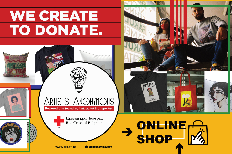 Umetnost i humanost – ARTISTS ANONYMOUS (AA) ONLINE SHOP
