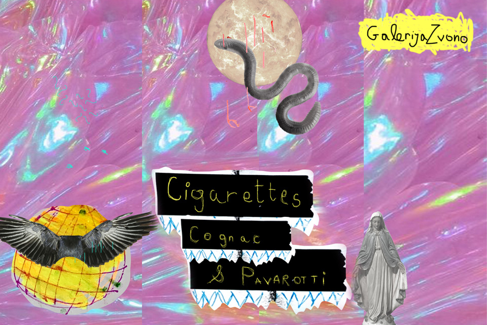 Otvaranje doktorske izložbe vizuelne/multimedijalne umetnice Madlene Dašić „Cigarettes, Cognac & Pavarotti“ u Galeriji Zvono od 20- 30.10.