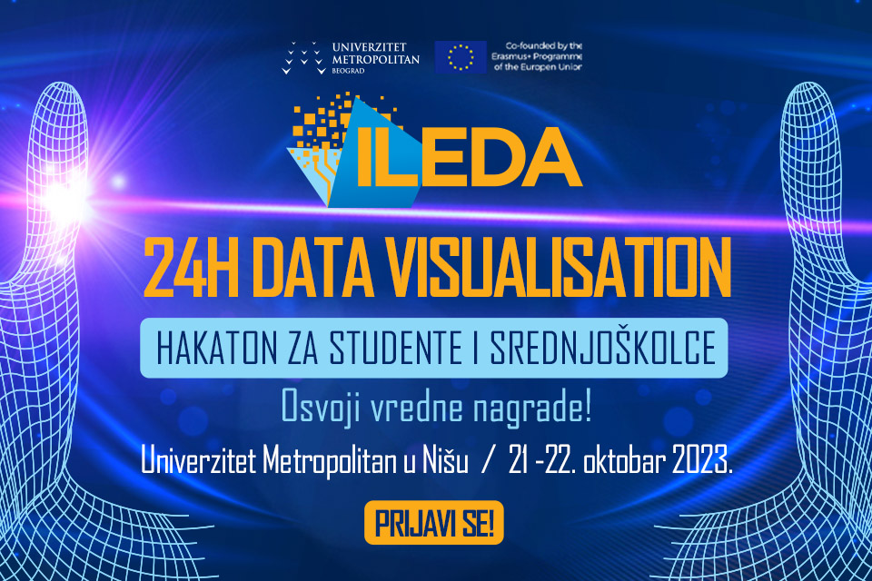MET & ILEDA Data Viz 24h hakaton za studente i srednjoškolce