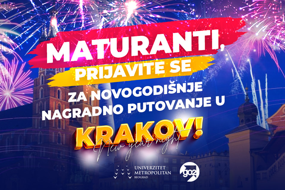 Novogodišnje nagradno putovanje u Krakov za maturante