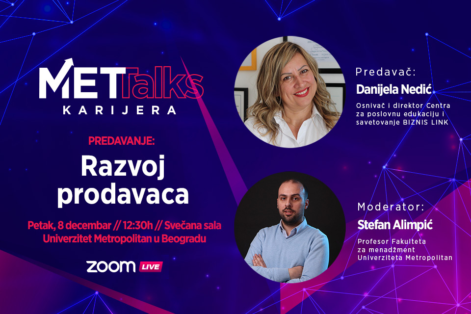 MET TALKS/ Razvoj prodavaca