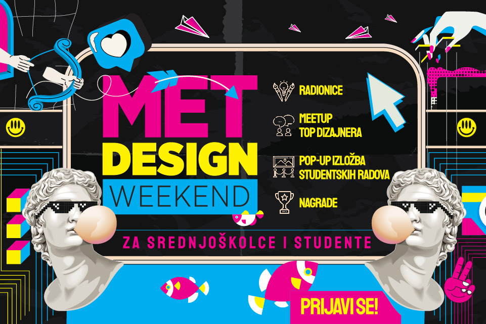 MET Design Weekend, prvi put u Beogradu i Nišu