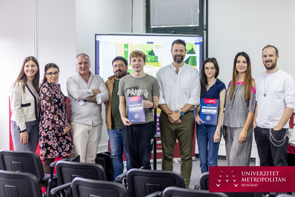 Odabrani MET pobednici konkursa „Moja novčanica“ u saradnji sa Narodnom bankom Srbije