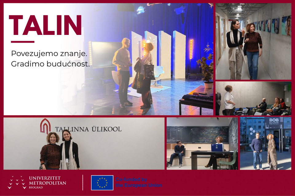 Metropolitan i Univerzitet u Talinu: Erasmus+ saradnja u oblasti AI i digitalnih medija
