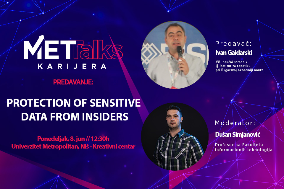MET TALKS / Protection of Sensitive Data from Insiders