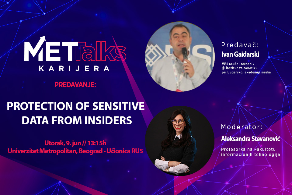 MET TALKS / Protection of Sensitive Data from Insiders