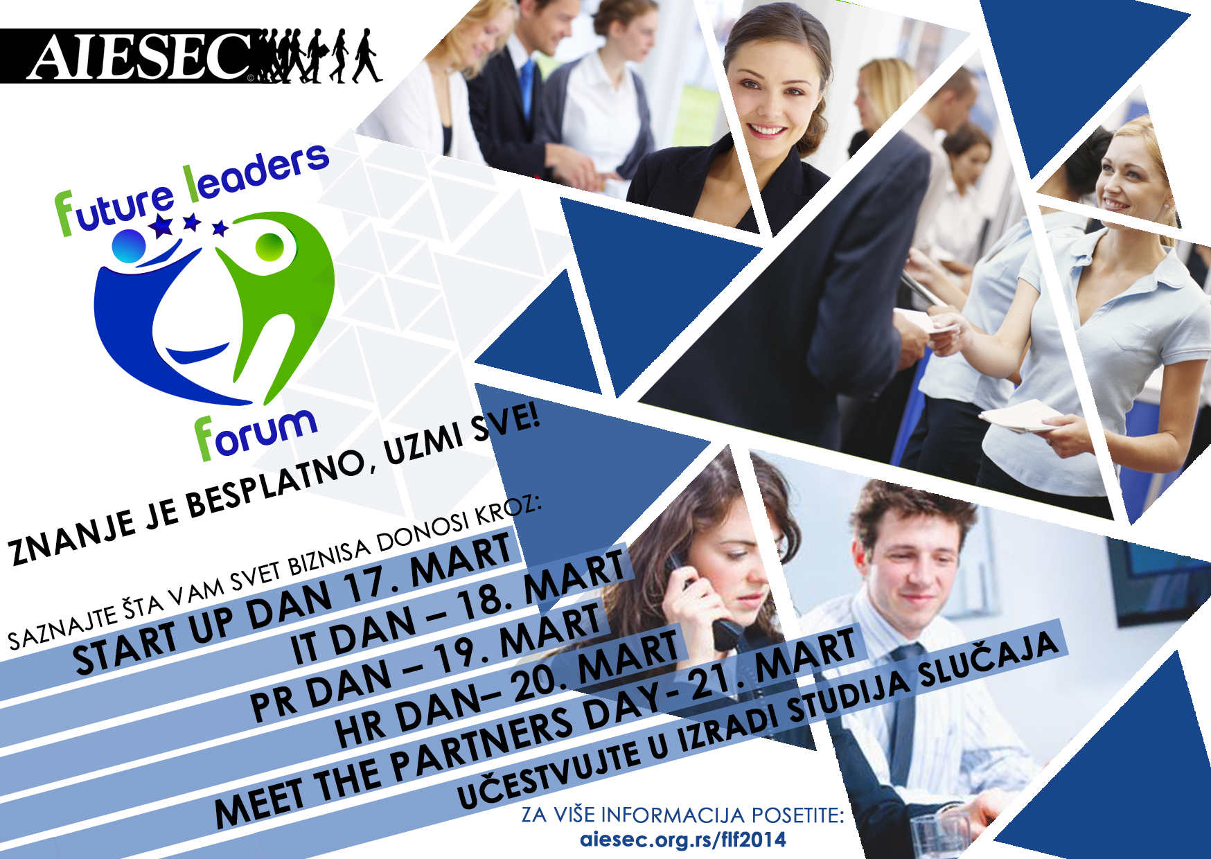 Future Leaders Forum 2014, 17-21 mart, Dom omladine Beograda